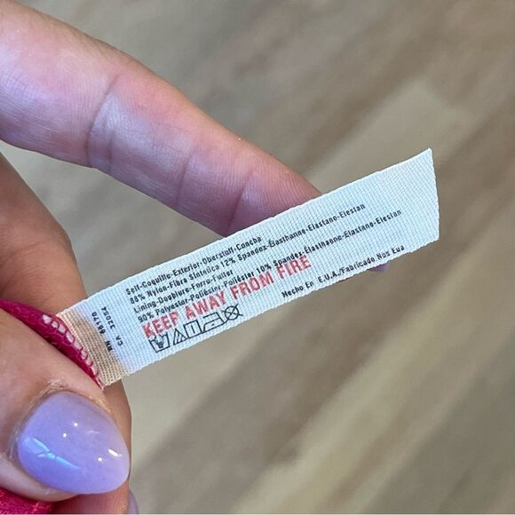 Intimately Free People Keep It Sleek Duo Bodysuit in Fuchsia size Medium - Picture 9 of 12